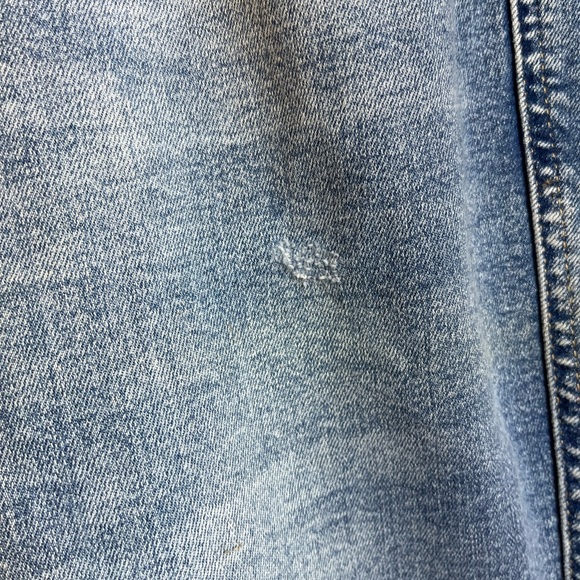 COPY - N/WT ana woman High Rise Straight leg raw hem jeans-self fasten- no zip - Picture 4 of 16